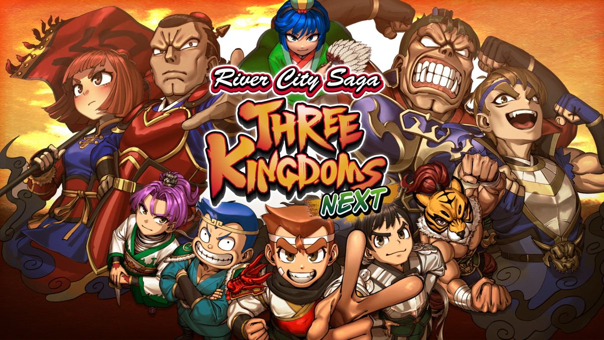River City Saga: Three Kingdoms Next box art for Switch